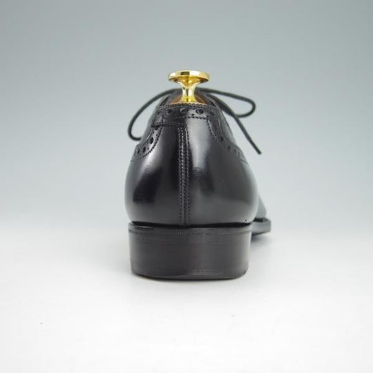 美品★(英)ガジアーノ&ガーリング 6.5E【現行定価20万円以上★WARWICK/クォーターブローグ】MH71ラスト/カーフ/黒/GAZIANO&GIRLING★g907