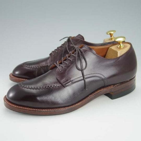 美品★オールデン 6D【貴重★(米)MOULDED SHOE別注/モディファイドラスト】D9617/Uチップ/カーフ/赤茶/メンズ/Alden★g909