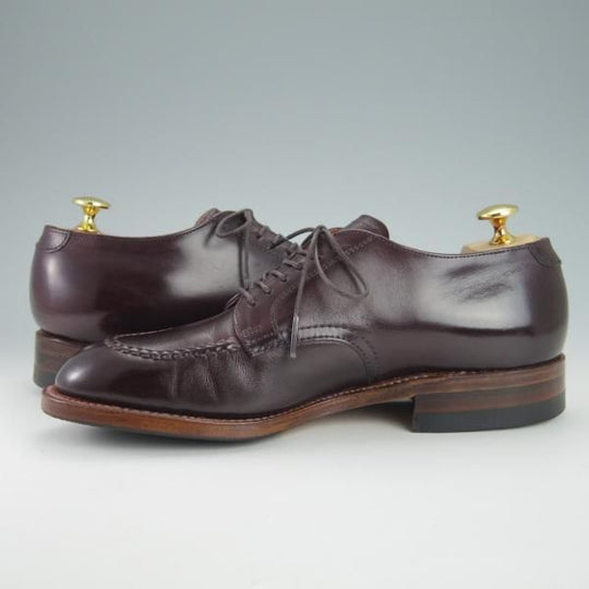 美品★オールデン 6D【貴重★(米)MOULDED SHOE別注/モディファイドラスト】D9617/Uチップ/カーフ/赤茶/メンズ/Alden★g909