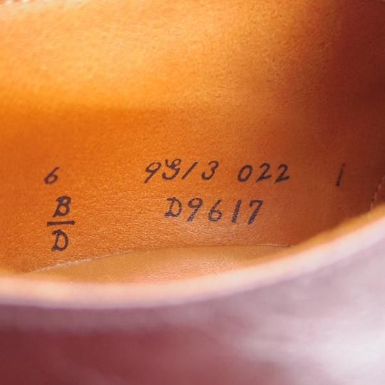 美品★オールデン 6D【貴重★(米)MOULDED SHOE別注/モディファイドラスト】D9617/Uチップ/カーフ/赤茶/メンズ/Alden★g909