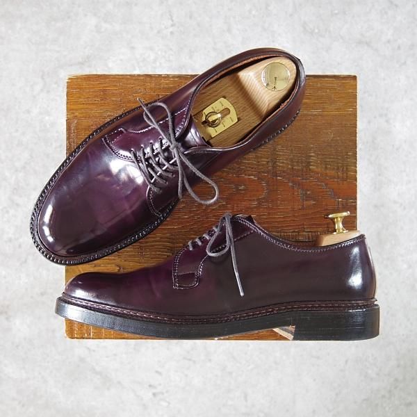 美品☆オールデン 6D【定価￥138,600-☆コードバン仕様/990】バリー