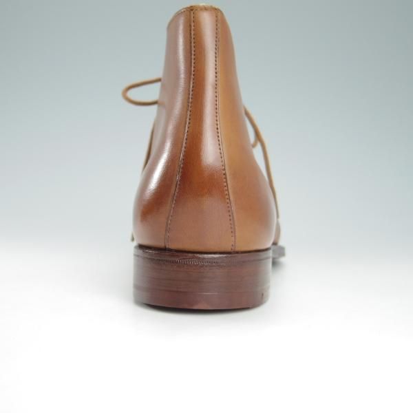 未使用★クロケット&ジョーンズ 7E【★バーニーズ ニューヨーク別注/チャッカブーツ】324ラスト/カーフ/茶/BARNEYS/Crockett&Jones★g914