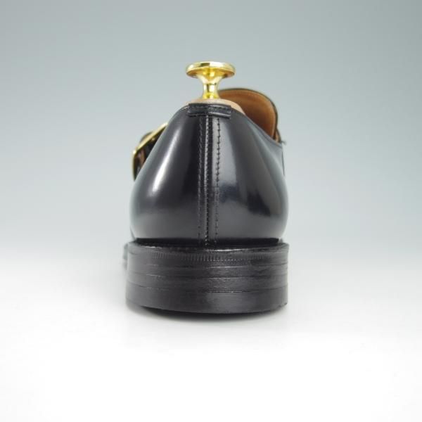 ★チャーチ 75F/UK7.5【旧チャーチ★73ラスト/ブックバインダーカーフ】Westbury/3都市ロゴ/モンクストラップ/黒/メンズ/Church's★g915