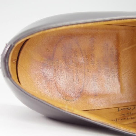 ★チャーチ 75F/UK7.5【旧チャーチ★73ラスト/ブックバインダーカーフ】Westbury/3都市ロゴ/モンクストラップ/黒/メンズ/Church's★g915