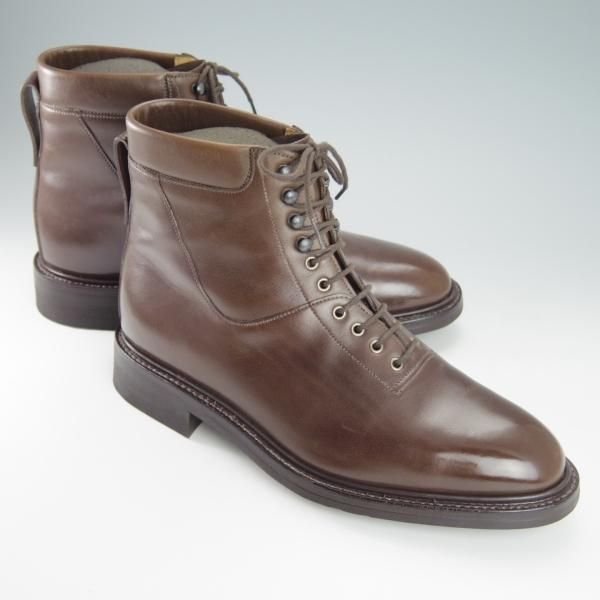 未使用★ジョンロブ 6.5EE【定価￥194,250-★SCOTT/スコット】8695Bラスト/レースアップブーツ/カーフ/濃茶/JOHN LOBB★g918