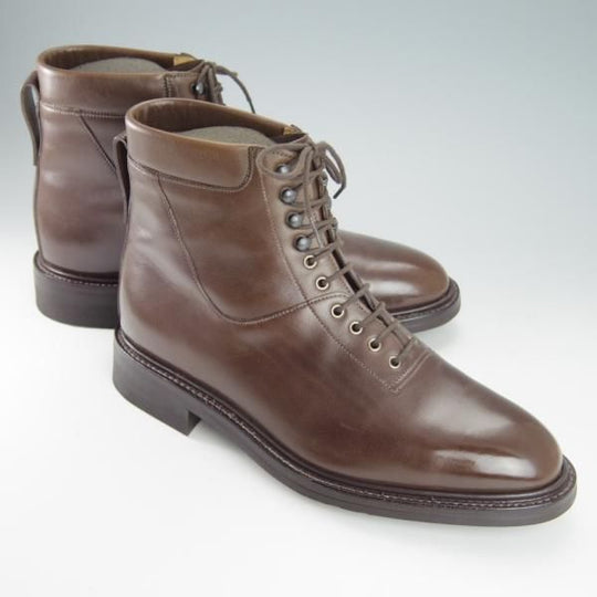 未使用★ジョンロブ 6.5EE【定価￥194,250-★SCOTT/スコット】8695Bラスト/レースアップブーツ/カーフ/濃茶/JOHN LOBB★g918