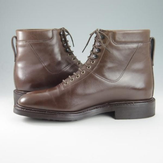 未使用★ジョンロブ 6.5EE【定価￥194,250-★SCOTT/スコット】8695Bラスト/レースアップブーツ/カーフ/濃茶/JOHN LOBB★g918