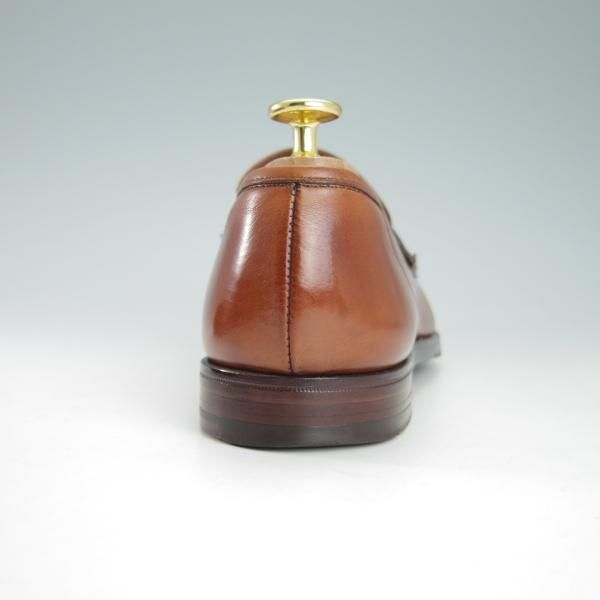 極上★クロケット&ジョーンズ 5.5E【定価￥86,900-★HARVARD 2/ハーバード2】コインローファー/376ラスト/茶/Crockett&Jones★g921