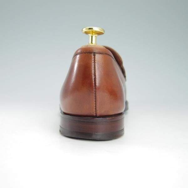 極上★クロケット&ジョーンズ 5.5E【定価￥86,900-★HARVARD 2/ハーバード2】コインローファー/376ラスト/茶/Crockett&Jones★g921
