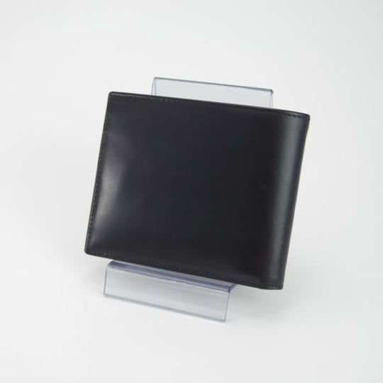 ★(英)エッティンガー/ETTINGER【現行定価￥38,500-★ブライドルレザー/二つ折り財布】レザー/本革/黒/メンズ★g924