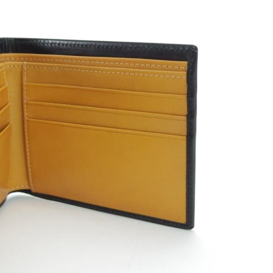 ★(英)エッティンガー/ETTINGER【現行定価￥38,500-★ブライドルレザー/二つ折り財布】レザー/本革/黒/メンズ★g924