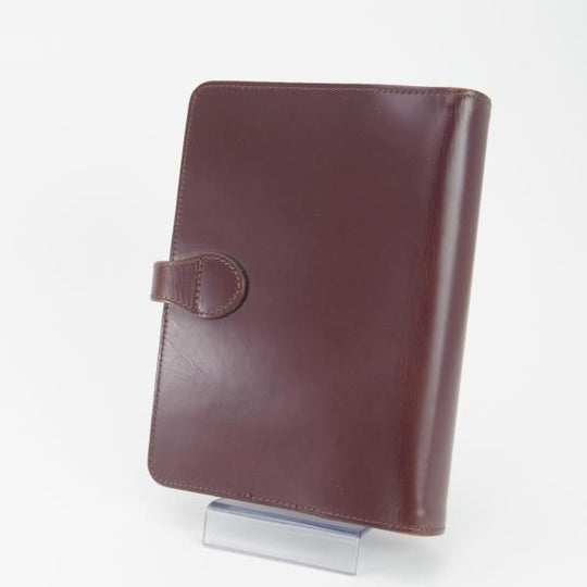 極上★(英国製)PICKETT/ピケット【日本未入荷★ブライドルレザー仕様/システム手帳】手帳カバー/本革/濃茶/メンズ&レディース★g925