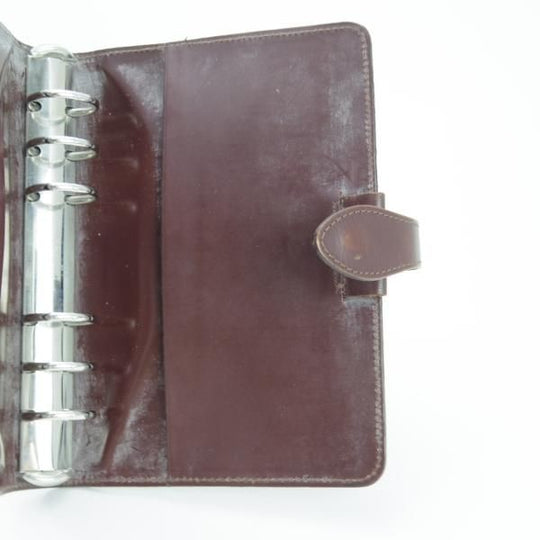 極上★(英国製)PICKETT/ピケット【日本未入荷★ブライドルレザー仕様/システム手帳】手帳カバー/本革/濃茶/メンズ&レディース★g925