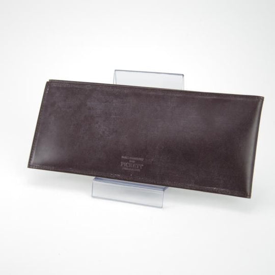 極美品★(英)デインズ&ハザウェイ/DAINES&HATHAWAY【貴重★ブライドルレザー/チケットケース】トラベルホルダー/レザー/本革/濃茶★g926