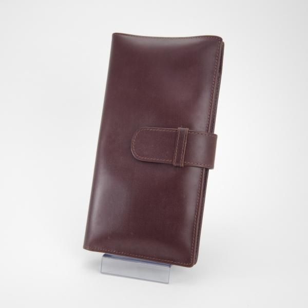 ★(英)ホワイトハウスコックス/Whitehouse Cox【★ブライドルレザー仕様/トラベルウォレット】財布&パスポート/濃茶/メンズ&レディース★g927