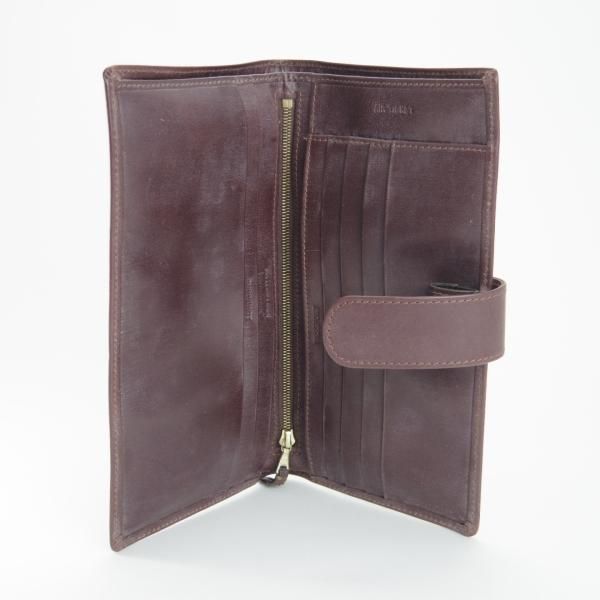 ★(英)ホワイトハウスコックス/Whitehouse Cox【★ブライドルレザー仕様/トラベルウォレット】財布&パスポート/濃茶/メンズ&レディース★g927