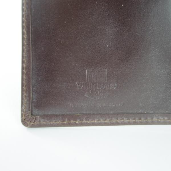 ★(英)ホワイトハウスコックス/Whitehouse Cox【★ブライドルレザー仕様/トラベルウォレット】財布&パスポート/濃茶/メンズ&レディース★g927