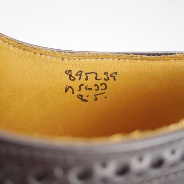 極美品★トリッカーズ SIZE 8【定価￥84,700-★ダイナイトソール仕様/BOURTON/バートン】5633/カントリーシューズ/黒/Tricker's★g931