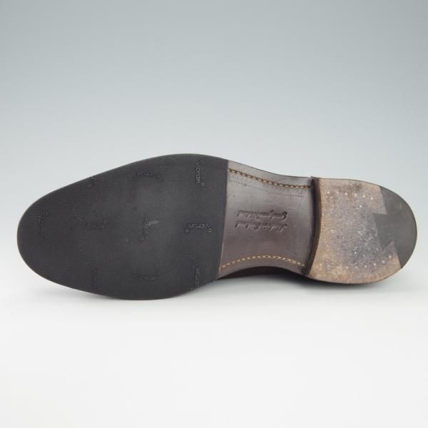 美品★(英)チーニー 8E【定価￥73,440-★WINSTON/6184ラスト】セミブローグ/スエード/濃茶/メンズ/CHEANEY★g933
