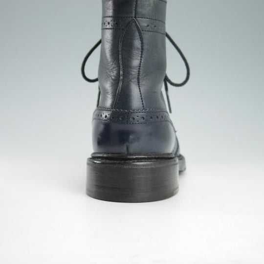 ★トリッカーズ(レディース) SIZE 5【★カントリーブーツ/紺】5180/カーフ/Tricker's★g934