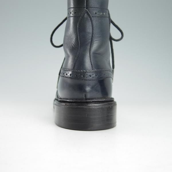 ★トリッカーズ(レディース) SIZE 5【★カントリーブーツ/紺】5180/カーフ/Tricker's★g934