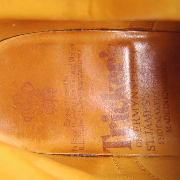 ★トリッカーズ(レディース) SIZE 5【★カントリーブーツ/紺】5180/カーフ/Tricker's★g934