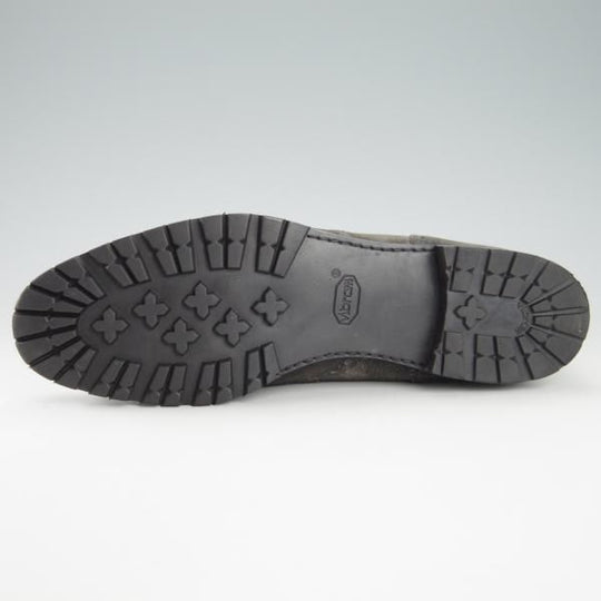 極上★チャーチ メンズUK6.5程度(レディース27cm)【貴重★ワックススエード仕様/EMMIE】サイドゴアブーツ/灰/Church's★g935