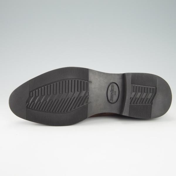 ★ジョンロブ 5.5E【貴重★2466ラスト/PARISロゴ時代の製品】ペリエ/PERRIER/プレーントゥ/Vフロント/スエード/濃茶/JOHN LOBB★g937