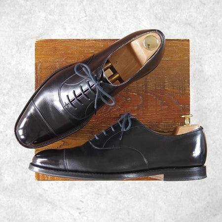 極上★チャーチ 70F/UK7【定価￥130,900-★コンサル/CONSUL】173ラスト/ストレートチップ/カーフ/黒/メンズ/Church's★g939