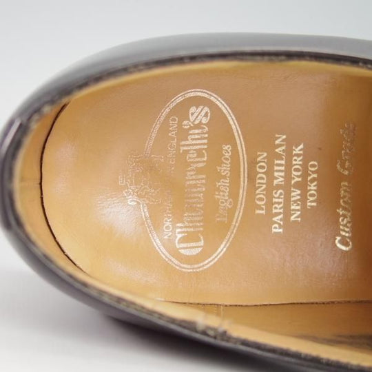 極上★チャーチ 70F/UK7【定価￥130,900-★コンサル/CONSUL】173ラスト/ストレートチップ/カーフ/黒/メンズ/Church's★g939