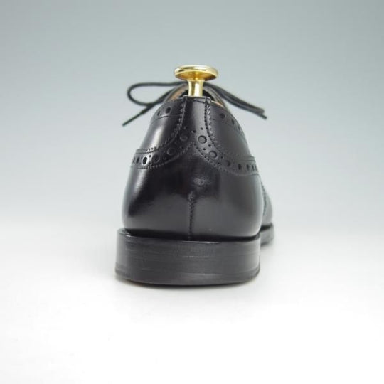 極上★チャーチ 70F/UK7【定価￥124,300-★ディプロマット/DIPLOMAT】173ラスト/セミブローグ/カーフ/黒/メンズ/Church's★g940