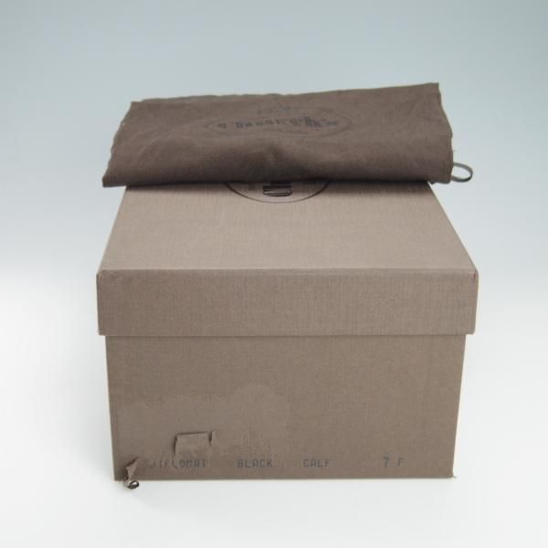 極上★チャーチ 70F/UK7【定価￥124,300-★ディプロマット/DIPLOMAT】173ラスト/セミブローグ/カーフ/黒/メンズ/Church's★g940