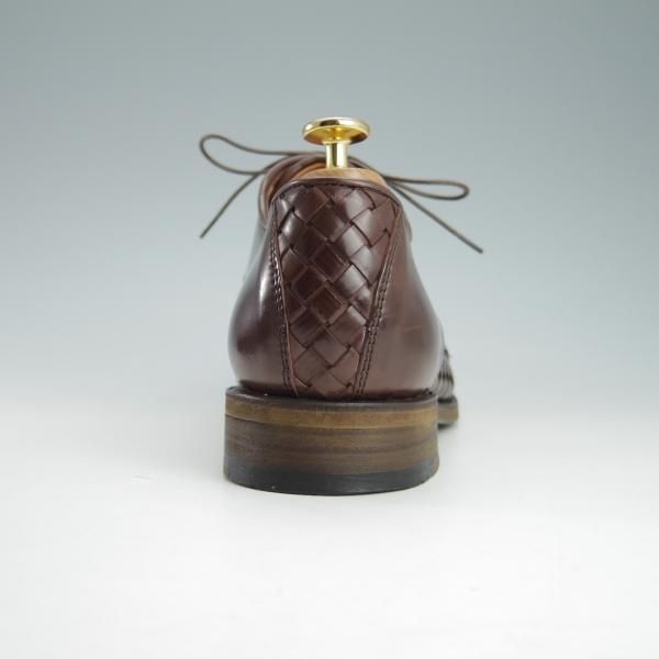 極美品★パラブーツ SIZE 8.5【定価￥74,800-★ビームス別注/MADRAS】プレーントゥ/イントレチャート/マロン/茶/TACASi/Paraboot★g944