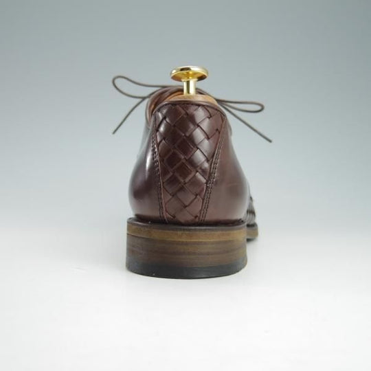 極美品★パラブーツ SIZE 8.5【定価￥74,800-★ビームス別注/MADRAS】プレーントゥ/イントレチャート/マロン/茶/TACASi/Paraboot★g944