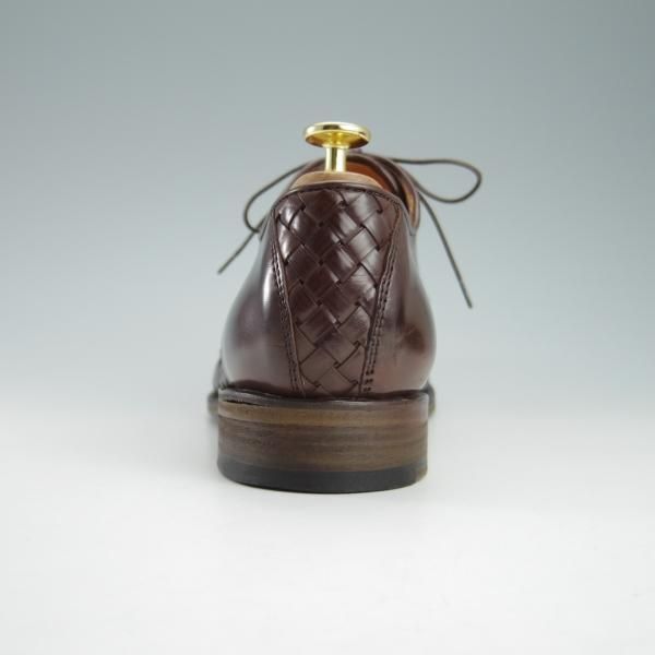 極美品★パラブーツ SIZE 8.5【定価￥74,800-★ビームス別注/MADRAS】プレーントゥ/イントレチャート/マロン/茶/TACASi/Paraboot★g944