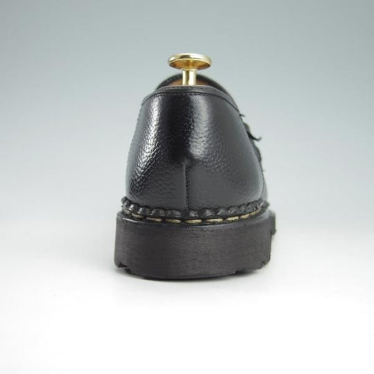 極美品★パラブーツ SIZE 6【モデル定価￥73,700-★ポニー/ランス/JOURNAL STANDARD別注】REIMS/コインローファー/黒/Paraboot★g945