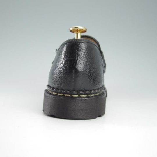 極美品★パラブーツ SIZE 6【モデル定価￥73,700-★ポニー/ランス/JOURNAL STANDARD別注】REIMS/コインローファー/黒/Paraboot★g945