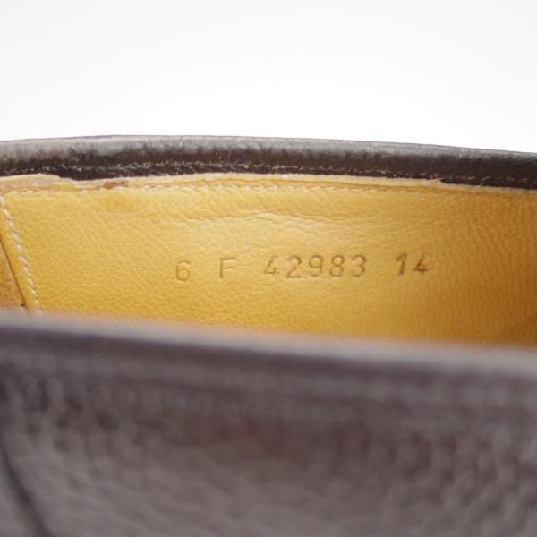 極美品★パラブーツ SIZE 6【モデル定価￥73,700-★ポニー/ランス/JOURNAL STANDARD別注】REIMS/コインローファー/黒/Paraboot★g945