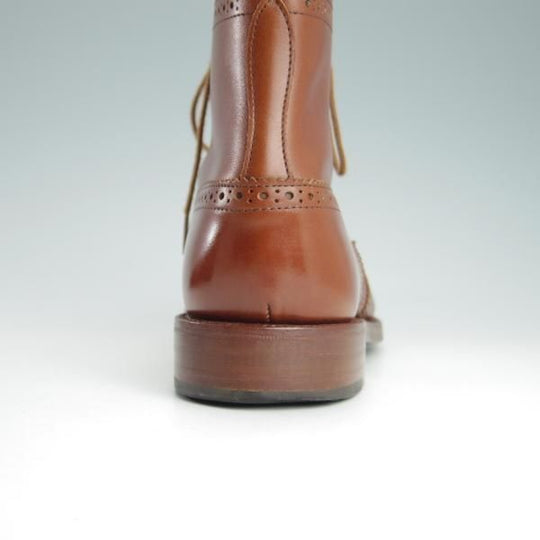 美品★トリッカーズ SIZE 8【定価￥82,080-★トレーディングポスト別注/M7655】マロンアンティーク/ブーツ/カーフ/茶/Tricker's★g946