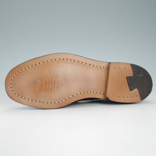 未使用★(米)YUKETEN/ユケテン 7.5C【定価￥118,800-★コードバン仕様/(米)ホーウィン社】705SP/モカシン/ローファー/黒×赤茶★g950