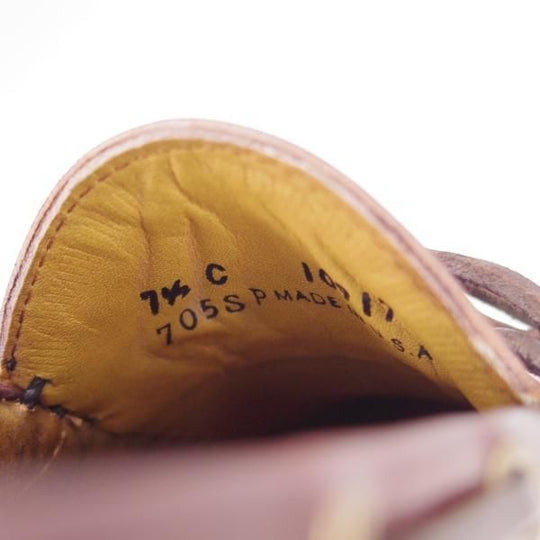 未使用★(米)YUKETEN/ユケテン 7.5C【定価￥118,800-★コードバン仕様/(米)ホーウィン社】705SP/モカシン/ローファー/黒×赤茶★g950