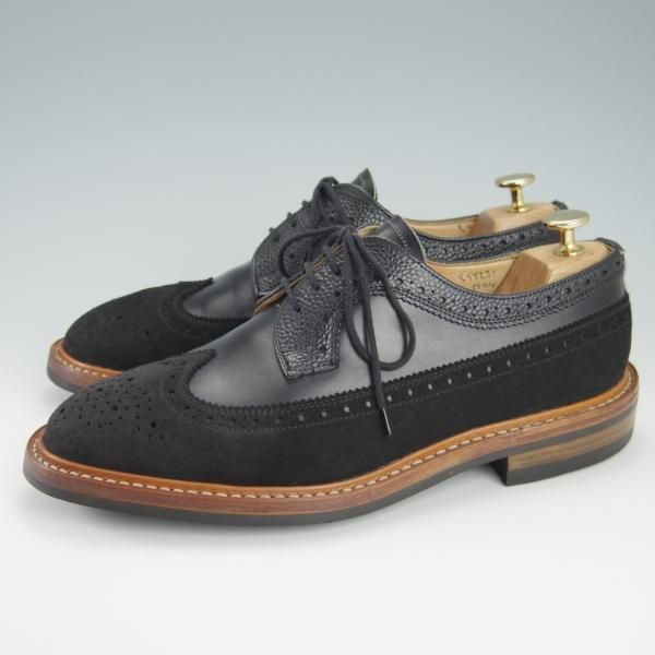 ★トリッカーズ SIZE 8【ダイナイトソール仕様★ロングウイング/M5164】カントリーシューズ/短靴/マルチ/黒/Tricker's★g951