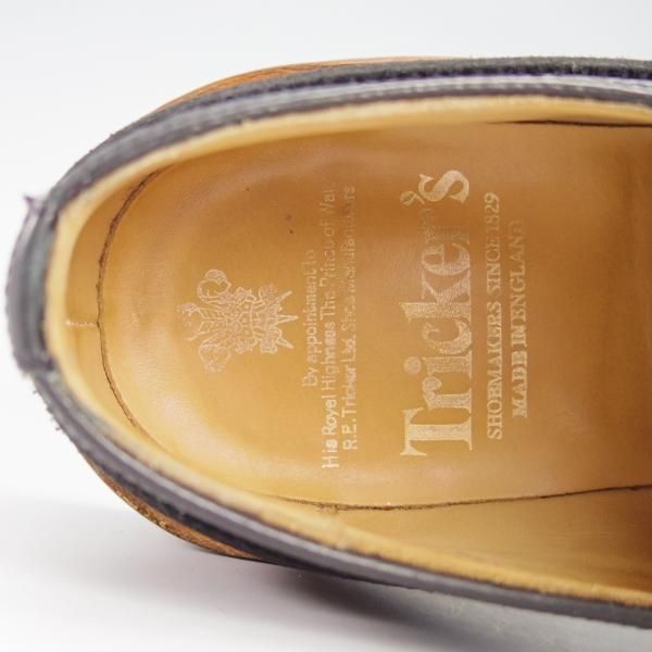 ★トリッカーズ SIZE 8【ダイナイトソール仕様★ロングウイング/M5164】カントリーシューズ/短靴/マルチ/黒/Tricker's★g951