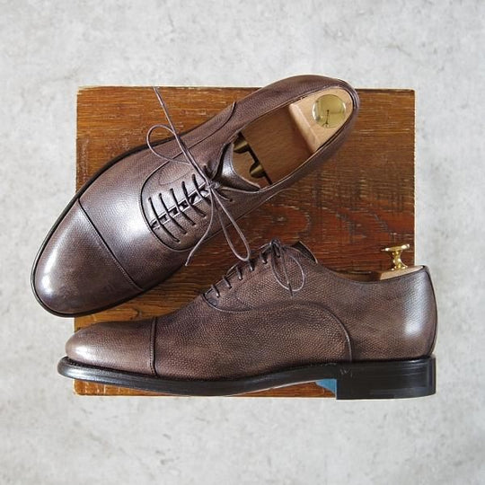 新品★(伊)ストール・マンテラッシ SIZE 6【貴重★グッドイヤーウェルテッド製法/ストレートチップ】メンズ/SUTOR MANTELLASSI★g952