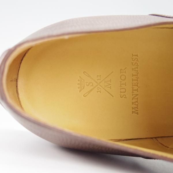 新品★(伊)ストール・マンテラッシ SIZE 6【貴重★グッドイヤーウェルテッド製法/ストレートチップ】メンズ/SUTOR MANTELLASSI★g952