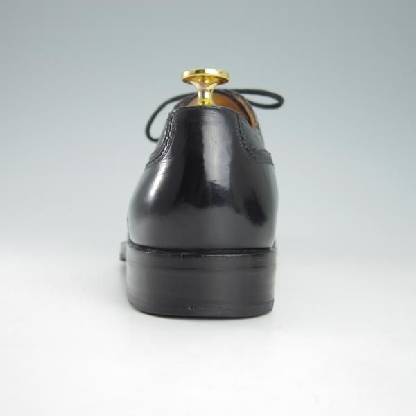極上★(伊)タニノクリスチー SIZE 7【定価15万円以上★ブラインドブローグ/109711】カーフ/黒/メンズ/TANINO CRISCI★g954