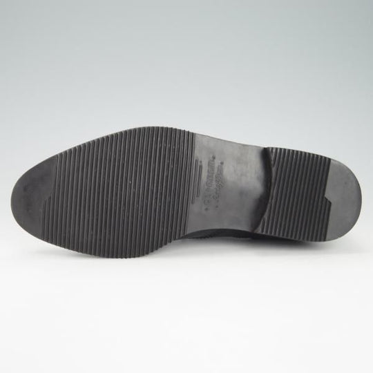 極上★(伊)タニノクリスチー SIZE 7【定価15万円以上★ブラインドブローグ/109711】カーフ/黒/メンズ/TANINO CRISCI★g954