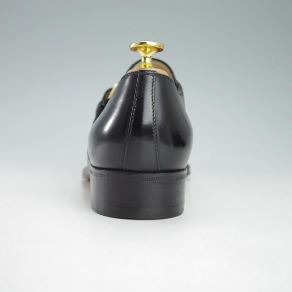 極上★タニノクリスチー SIZE 6.5【定価15万円以上★モンクストラップ/121390】カーフ/黒/メンズ/TANINO CRISCI★g955