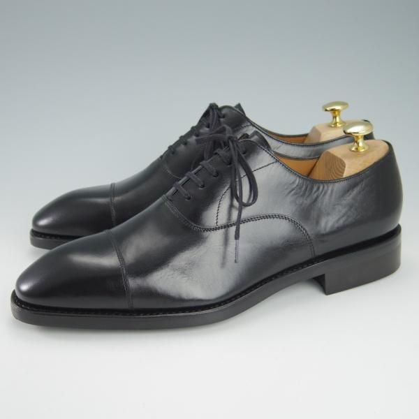 未使用★(スペイン製)YANKO/ヤンコ SIZE 9【グッドイヤーウェルテッド製法★ストレートチップ/114375】カーフ/黒/メンズ★g956