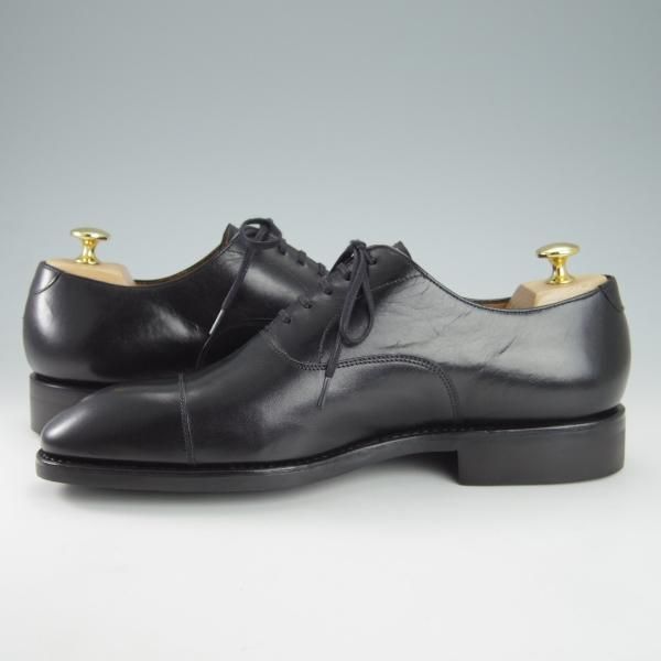 未使用★(スペイン製)YANKO/ヤンコ SIZE 9【グッドイヤーウェルテッド製法★ストレートチップ/114375】カーフ/黒/メンズ★g956